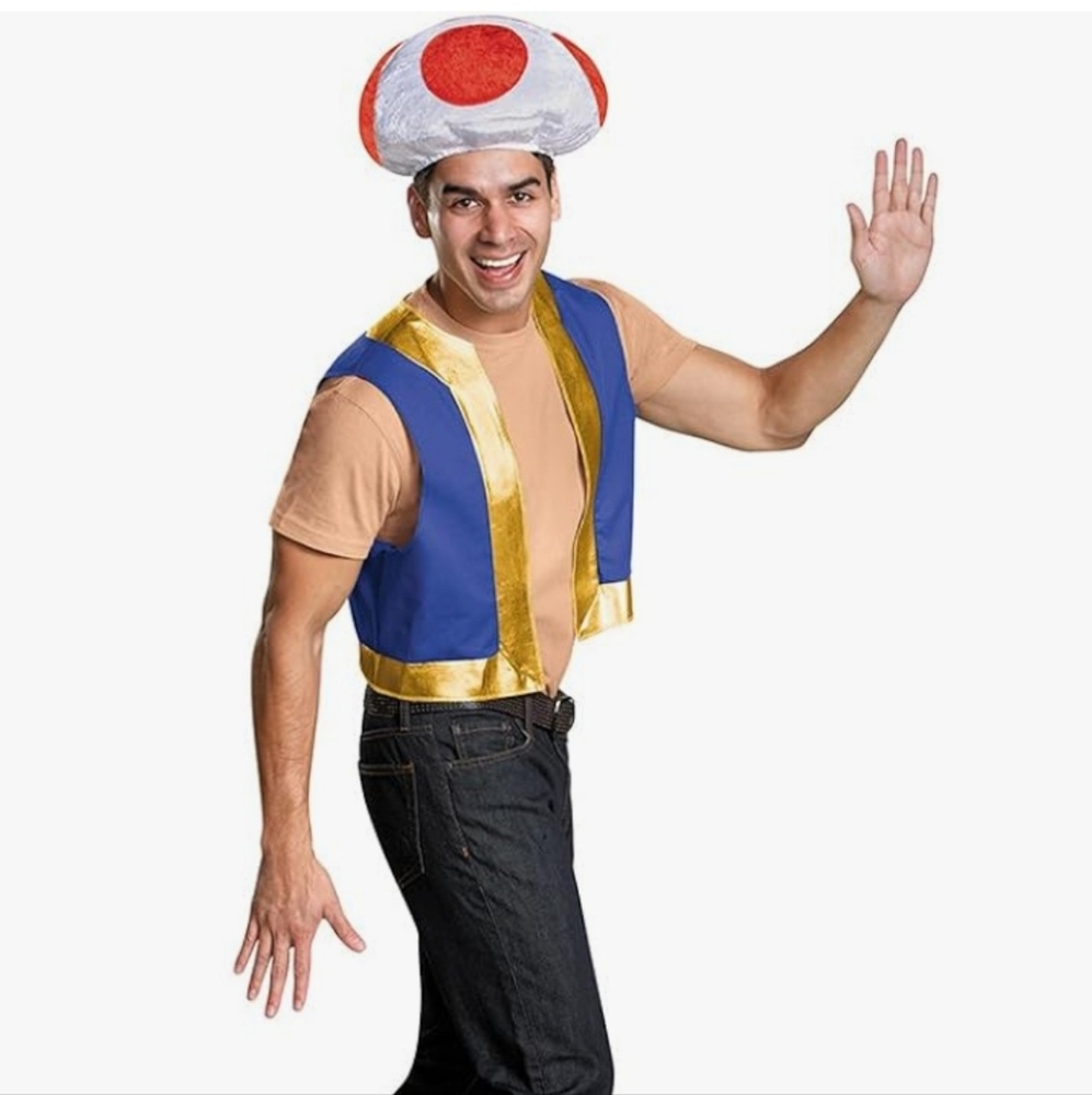 Super Mario Toad costume